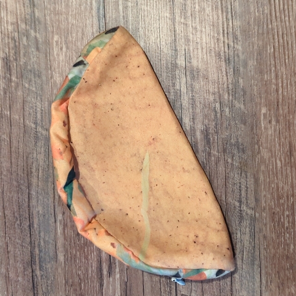 Handbags - Real looking taco cosmetic bag